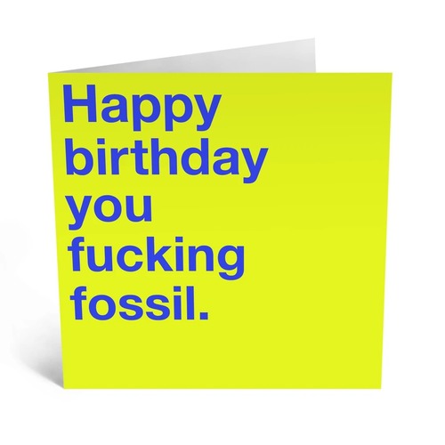 Fucking Fossil