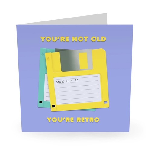Floppy Disk You're Retro