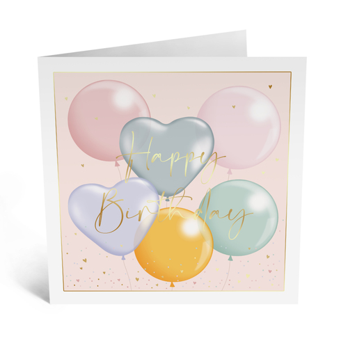 Elegant Balloons Birthday.