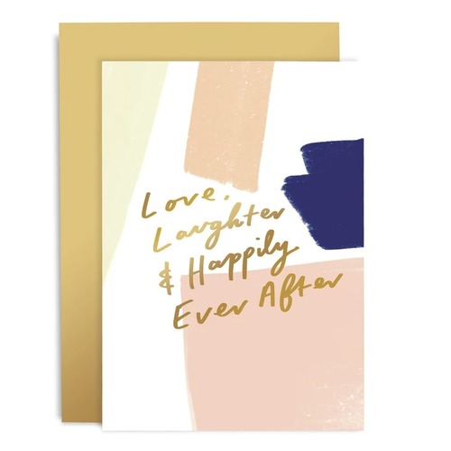 Love Laughter Brushworks Card