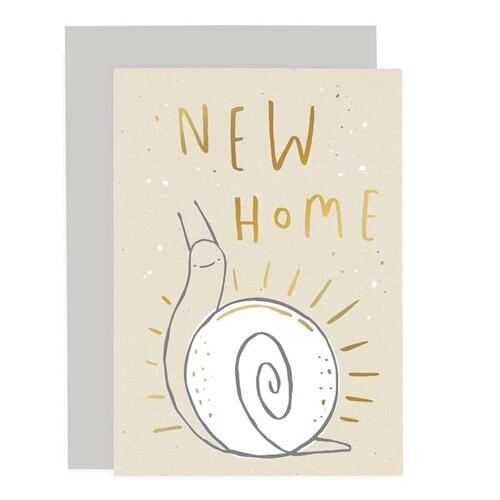 New Home Snail Card.