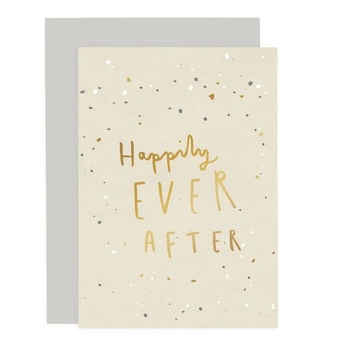 Happily Eve After Speckle Card.