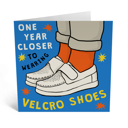 One Year Closer To Velcro Shoes