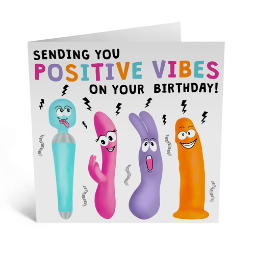 Sending You Positive Vibes Card