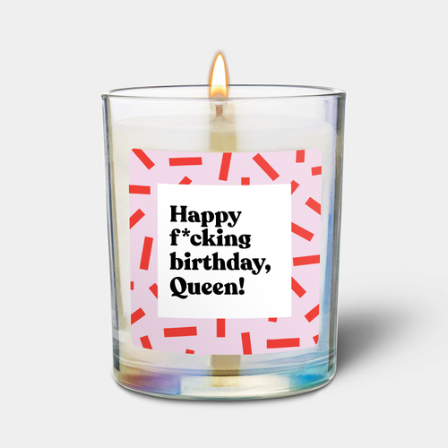 Happy F*cking Birthday, Queen! - Floral