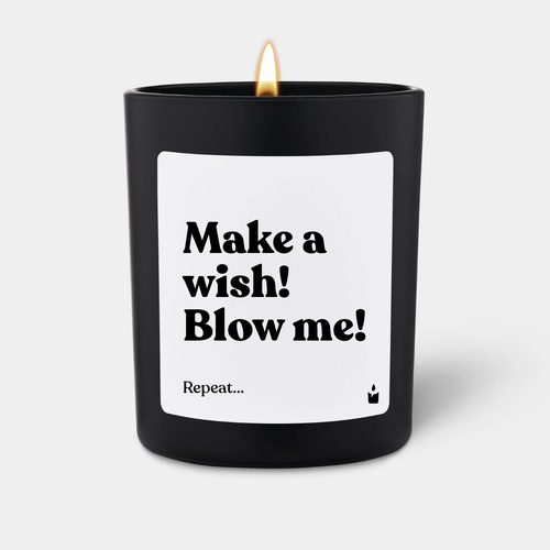 Make a wish! Blow me! - Woody