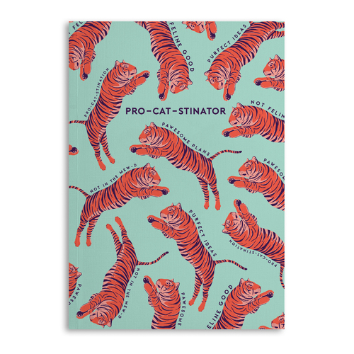 Tiger Pro-Cat-Stinator Notebook