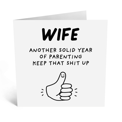 Anniversary Folded Card