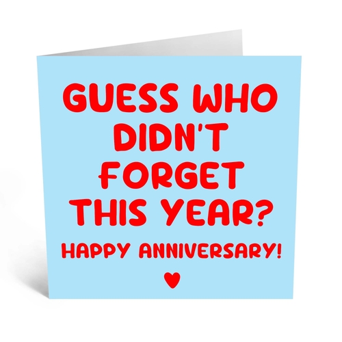 Didn't Forget Anniversary