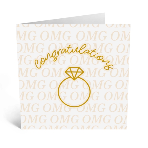 Congratulations Diamond Ring