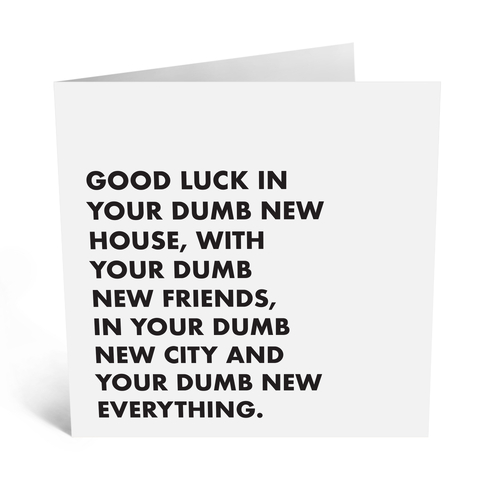 Dumb New House
