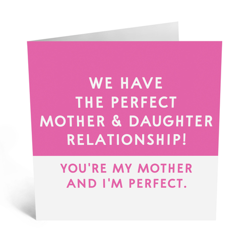 Mother Daughter Relationship