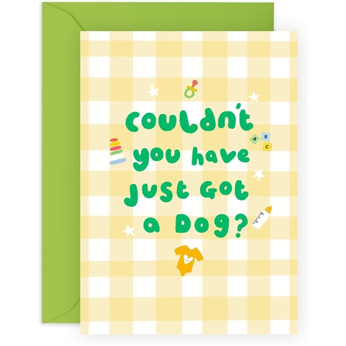 Couldn't You Have just Gita Dog (square card)