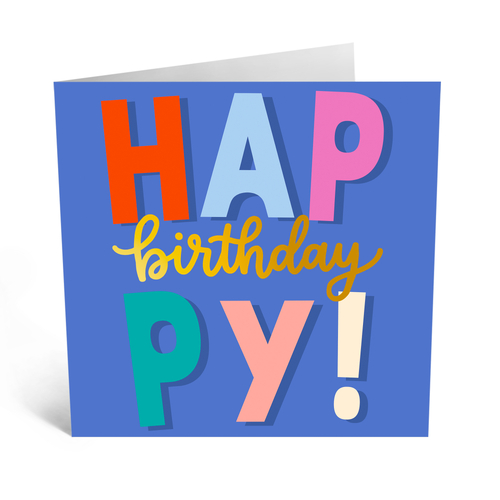 Happy Birthday Foil