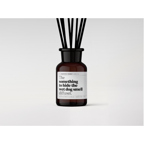 The something to hide the wet dog smell diffuser - Woodsmoke & Leather