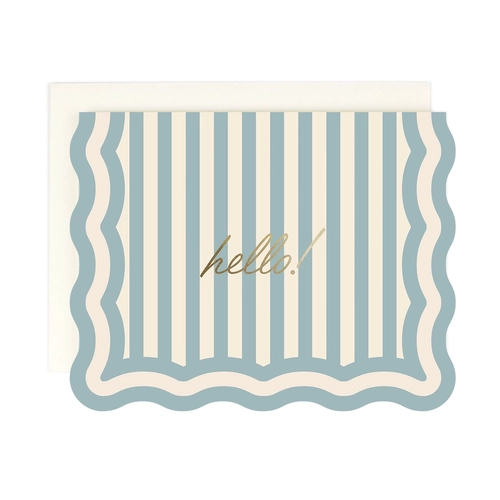 Hello! Blue Striped Scallop
