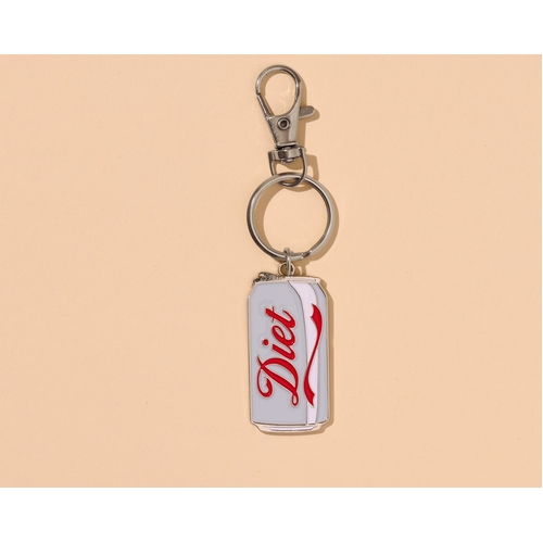 Diet Soda Enamel Keychain