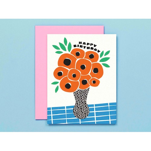 Poppy Birthday No.2 Card