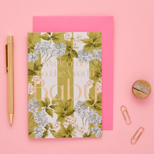 Floral Riot - Welcome to the World Baby