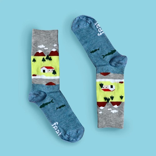Ladies' Lake House Socks