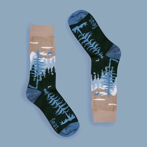 Men’s Smell the Pines socks