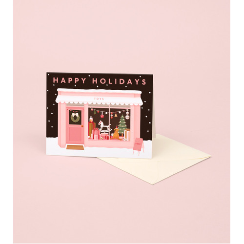 Toy Shop Holiday Card