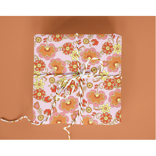 Hip Floral wrap - single sheet