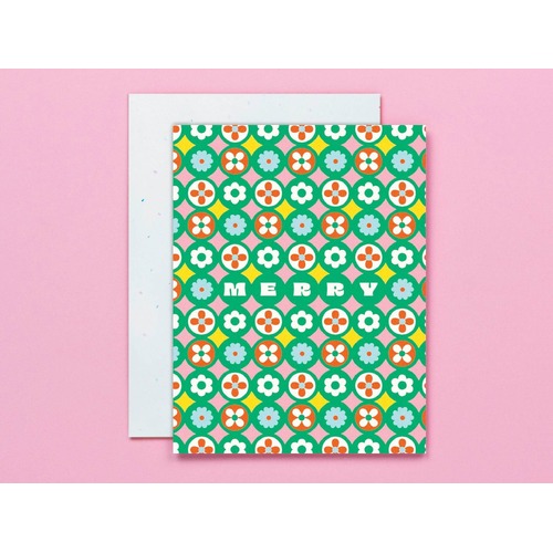 Razzle Dazzle Merry Greeting Card