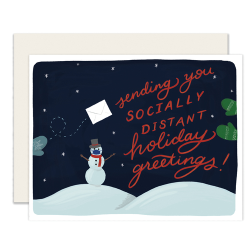 Socially Distant Greetings.