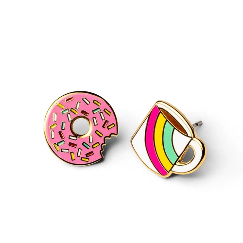Coffee/Donut Earrings