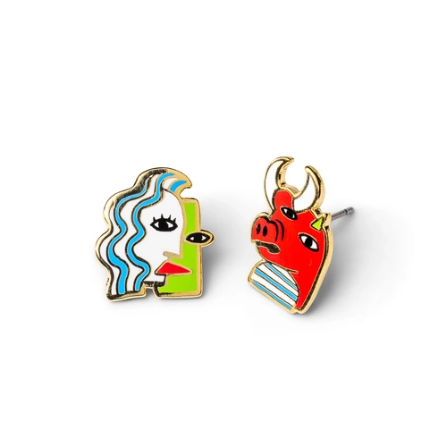 Cubist Earrings
