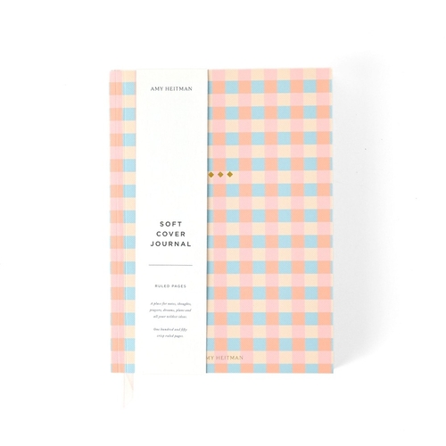 Camp Check Soft Cover Journal