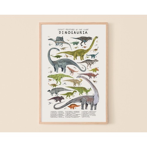 Dinosauria Print