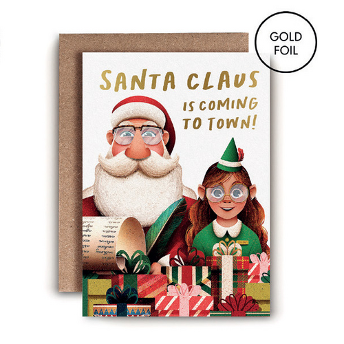Santa Claus & Elf