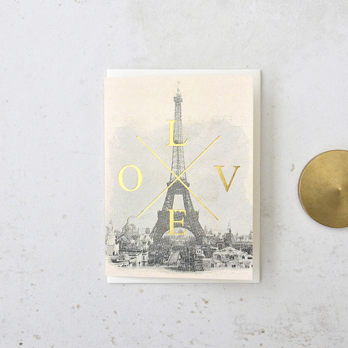 Eiffel Love small card