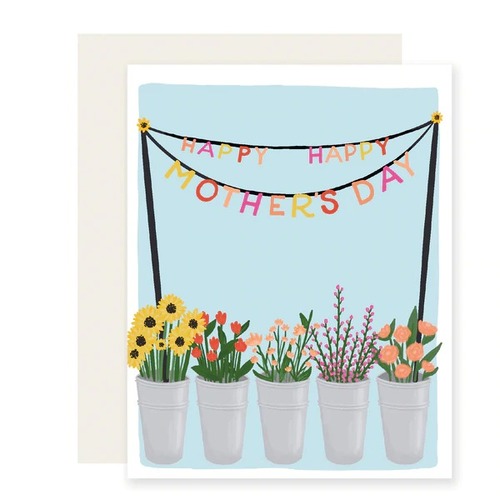 Mother's Day Flower Banner