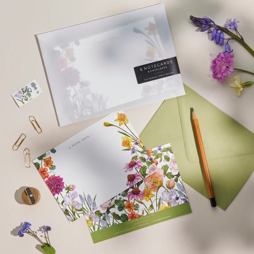 Notecard Set - Bountiful Blooms
