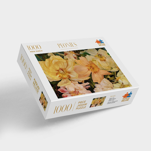 Peonies 1000 Piece Puzzle