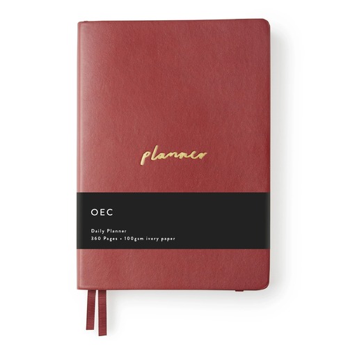 Daily Planner - Red