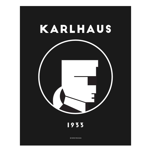 Karlhaus No 3 40 x 50cm Print