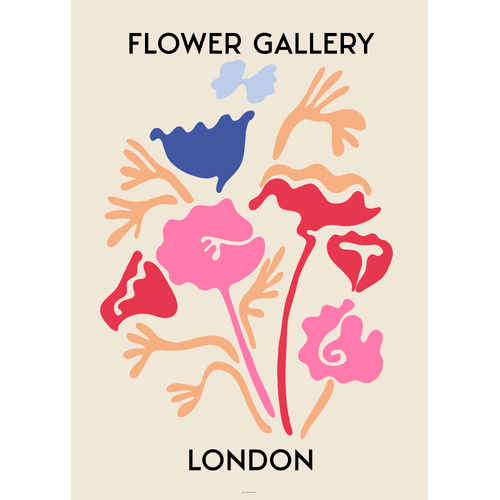 Flower Gallery London 40 x 50cm Print