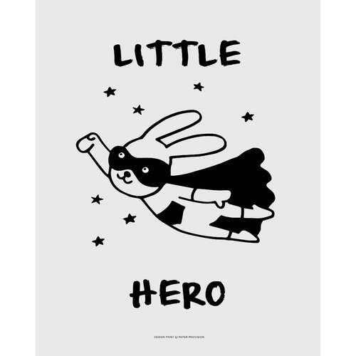 Little Hero 40 x 50cm Print