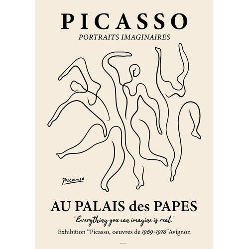 Picasso Dancers 40 x 50cm Print