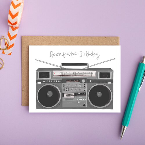 Boombox - Boomtastic birthday