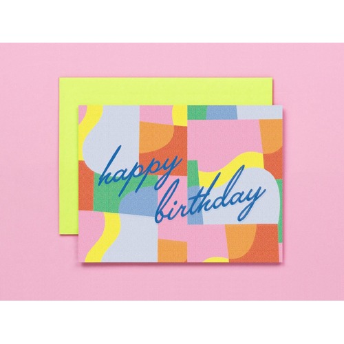 Static Birthday Card