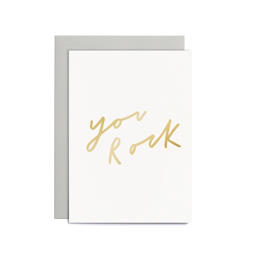 You Rock Small Card