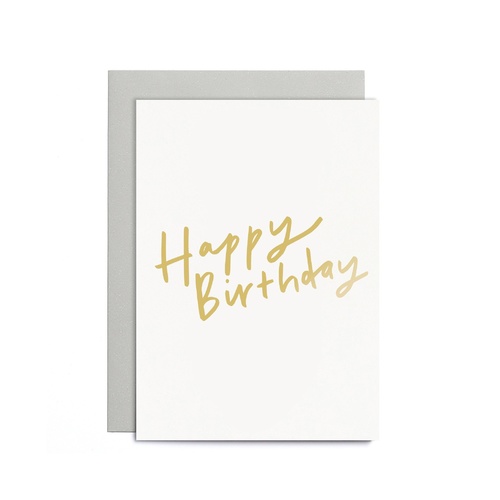 Happy Birthday Small Card