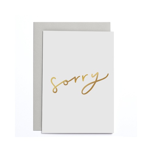 Sorry Small Card