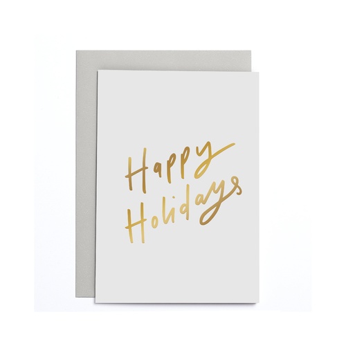 Happy Holidays Small card