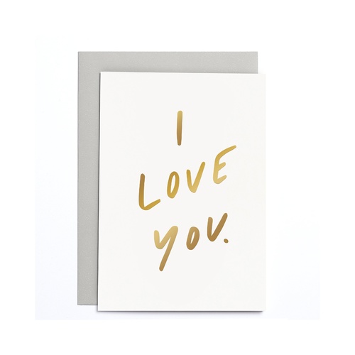 I Love You Small card
